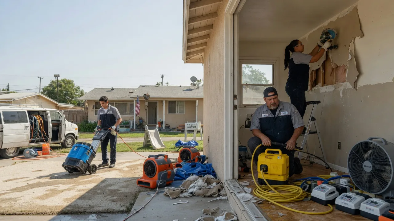 Water Damage Restoration in Livingston, CA near me